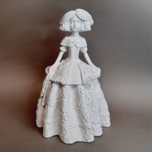 Menina volantes 20 cm