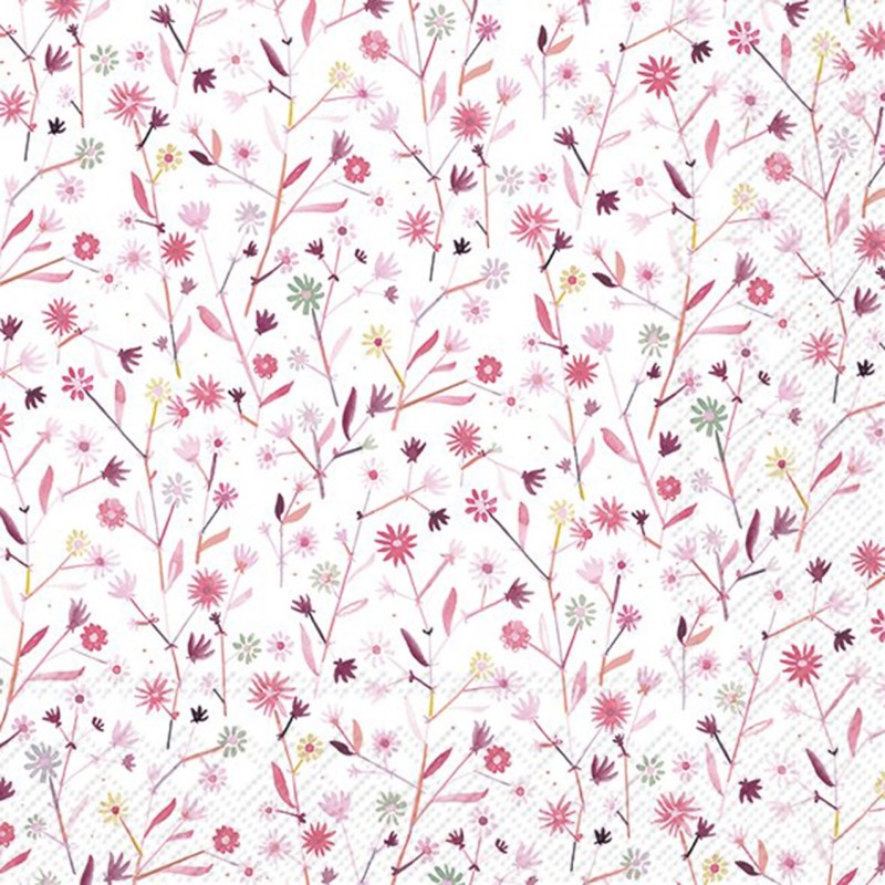 5 Servilletas elegantes para decoupage de florecillas | TOPAZ