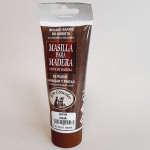 plaste para madera color haya