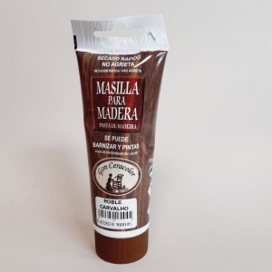 Masilla para madera color roble
