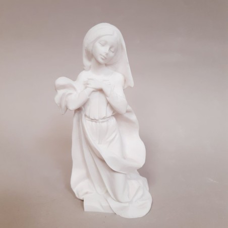 Virgen Anunciación de marmolina