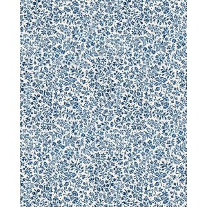 Papel decoupage TASS 50x70 - Motivo florecillas azules - TOPAZ