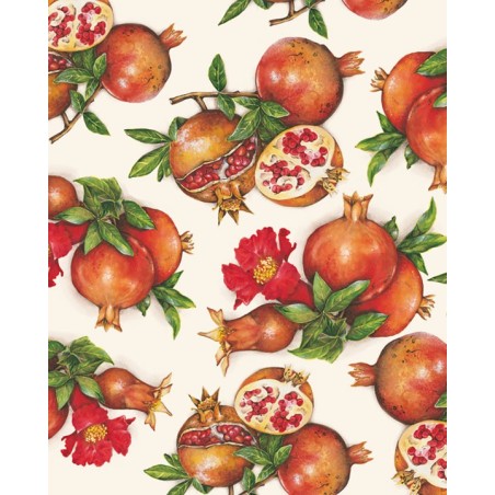 Papel decoupage motivo granada