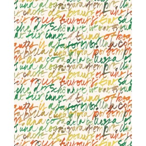 Papel decoupage con motivo de letras