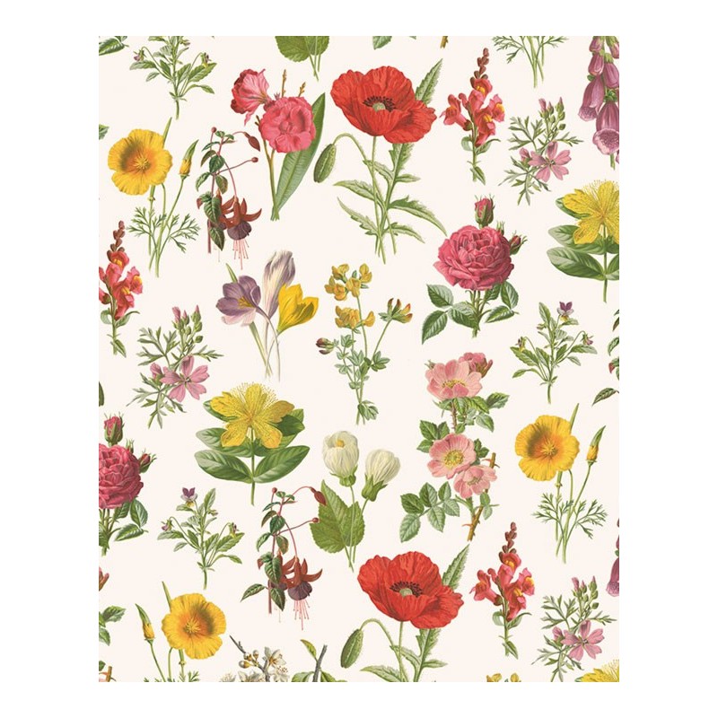 Papel decoupage flores variadas