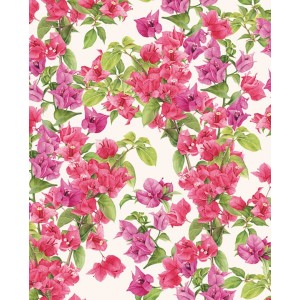 Papel decoupage con motivo de Buganvilla