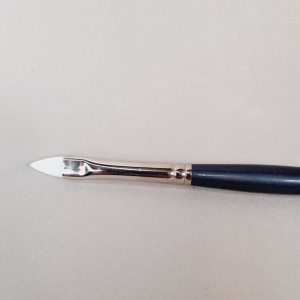 Pinceles para pintura acrílica con forma lengua de gato