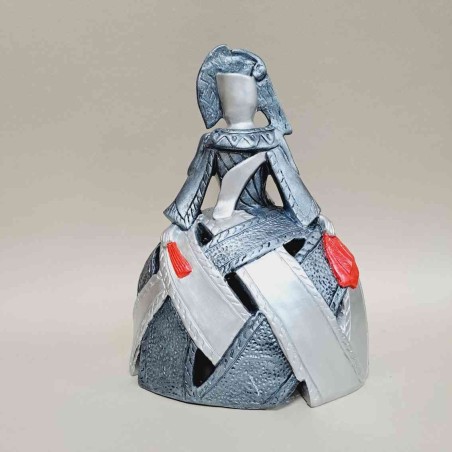 Un ejemplo de menina pintada bastante llamativa