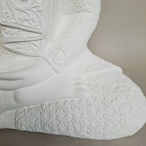 Detalle pies y manos Buda Mahasandhi