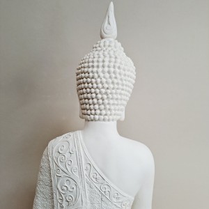 Figura de escayola Buda Mahasandhi 34 cm | Topaz