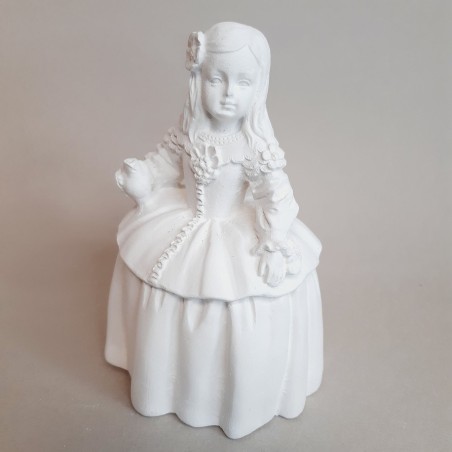 Menina de escayola - menina Infanta Margarita 11 cm