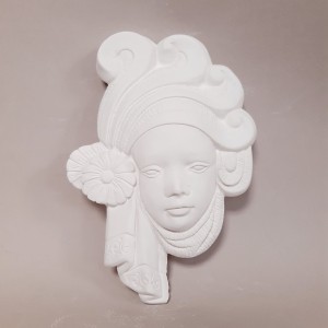 Máscara Egipcia de Escayola para Pintar | Topaz