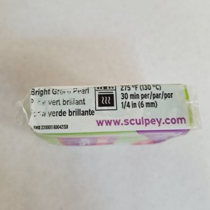 Arcilla Polimerica Premo Sculpey Verde Perla Brillante 5035