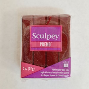 Arcilla polimérica carmesí