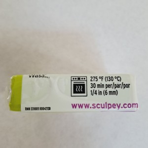 Arcilla polimérica verde wasabi