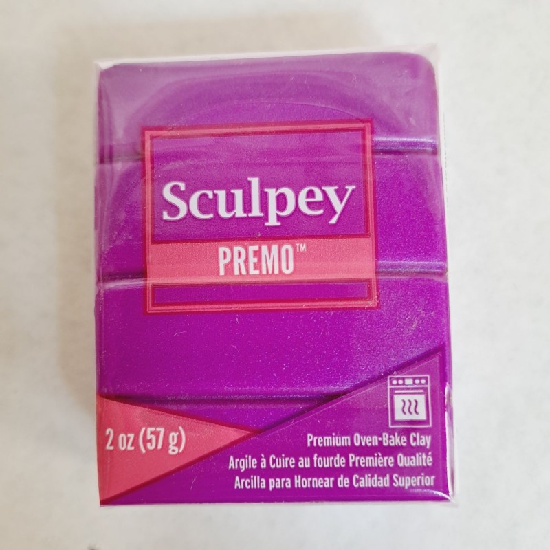 ARCILLA DE MODELADO PREMO SCULPEY PURPURA PERLA 5031