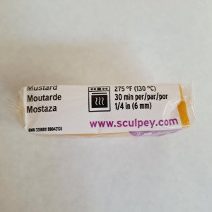 Premo Sculpey arcilla para modelar Color Mostaza |TOPAZ