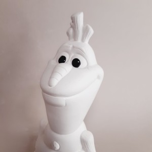 Figura Infantil de escayola Muñeco de nieve Olaf 19 cm | Topaz