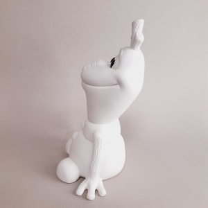 Figura Infantil de escayola Muñeco de nieve Olaf 19 cm | Topaz