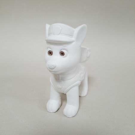 Figura infantil de escayola patrulla canina Chase
