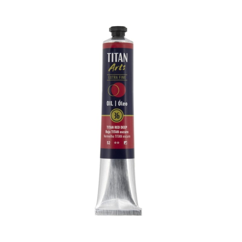 ROJO TITÁN OSCURO SERIE 2 Nº 36 60 ML OLEO EXTRAFINO TITAN
