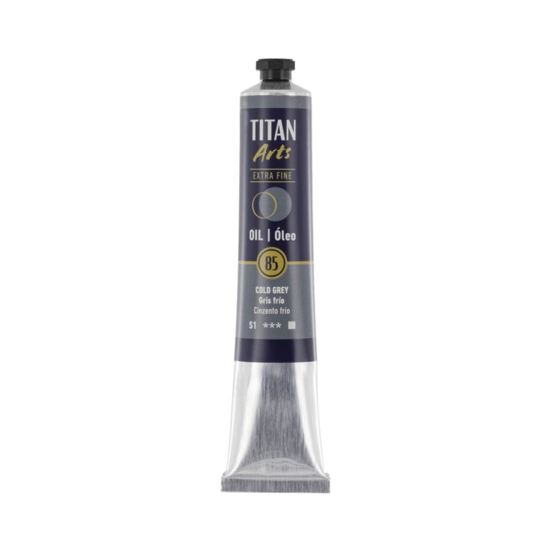 GRIS FRÍO SERIE 1 Nº 85 60 ML OLEO EXTRAFINO TITAN