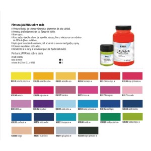 Pintura de seda Javana 50 ml