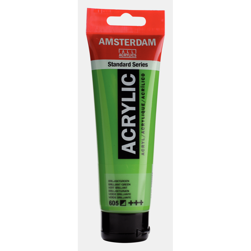 Pintura acrílica Amsterdam - verde brillante 605