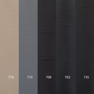 Pintura acrílica Amsterdam - paleta de colores grises y negros