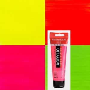 Pintura acrílica Amsterdam . gama de neones