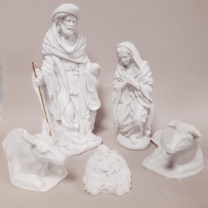 Belén de 5 piezas en poliresina