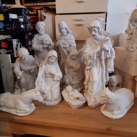 Belen de resina para navidad