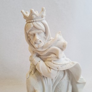 Belen para pintar - figura de Rey Mago detalle