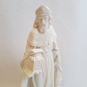 Belen para pintar - figura de Rey Mago detalle