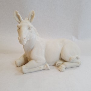 Belen para pintar - Mula