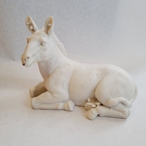 Belen para pintar - Mula