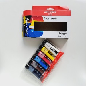 Set acrilico Amsterdam 6*20 ml