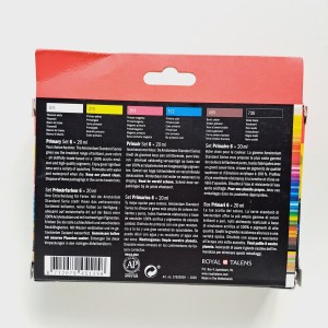 Set de Colores Acrílicos Amsterdam 6 Primarios 20 ml – TOPAZ