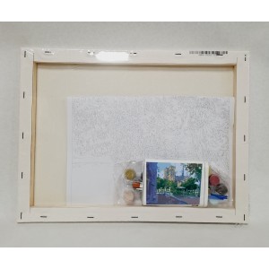 Colorear por números - Notre Dame - detalle contenido