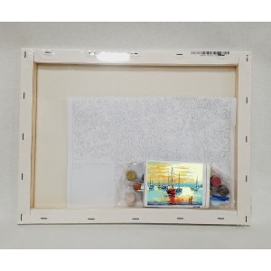 Pintar por números - Veleros - detalle contenido