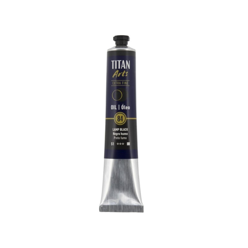 NEGRO HUMO SERIE 1 Nº 84 60 ML OLEO EXTRAFINO TITAN