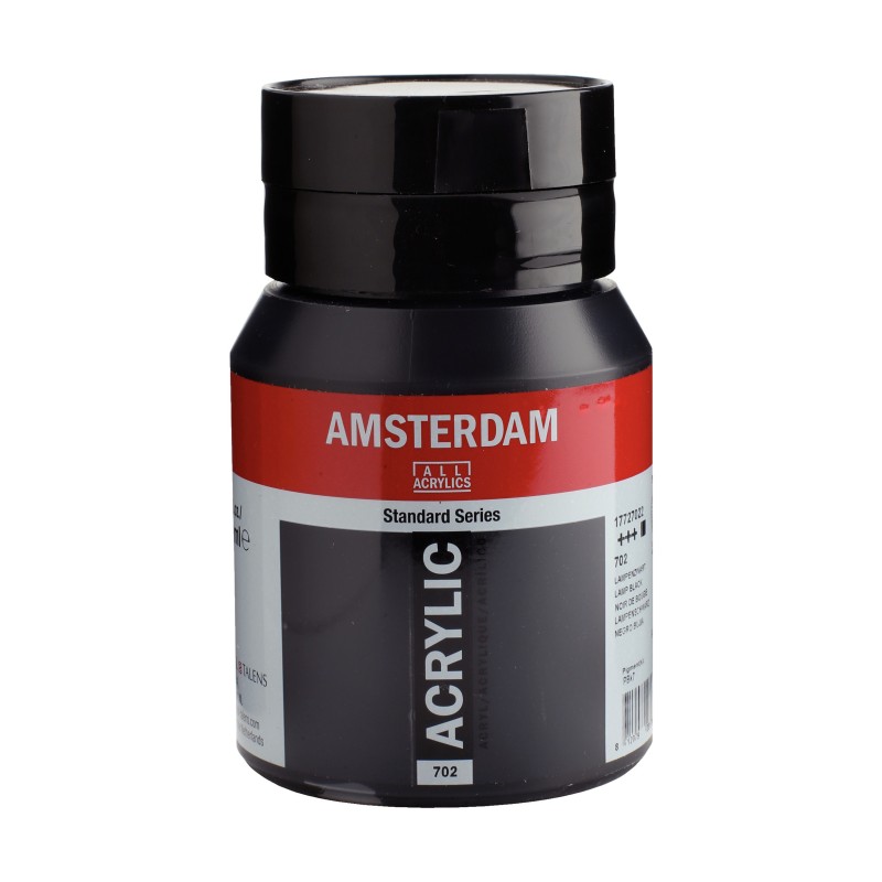 Pintura acrílica Amsterdam - Negro bujía nº 702
