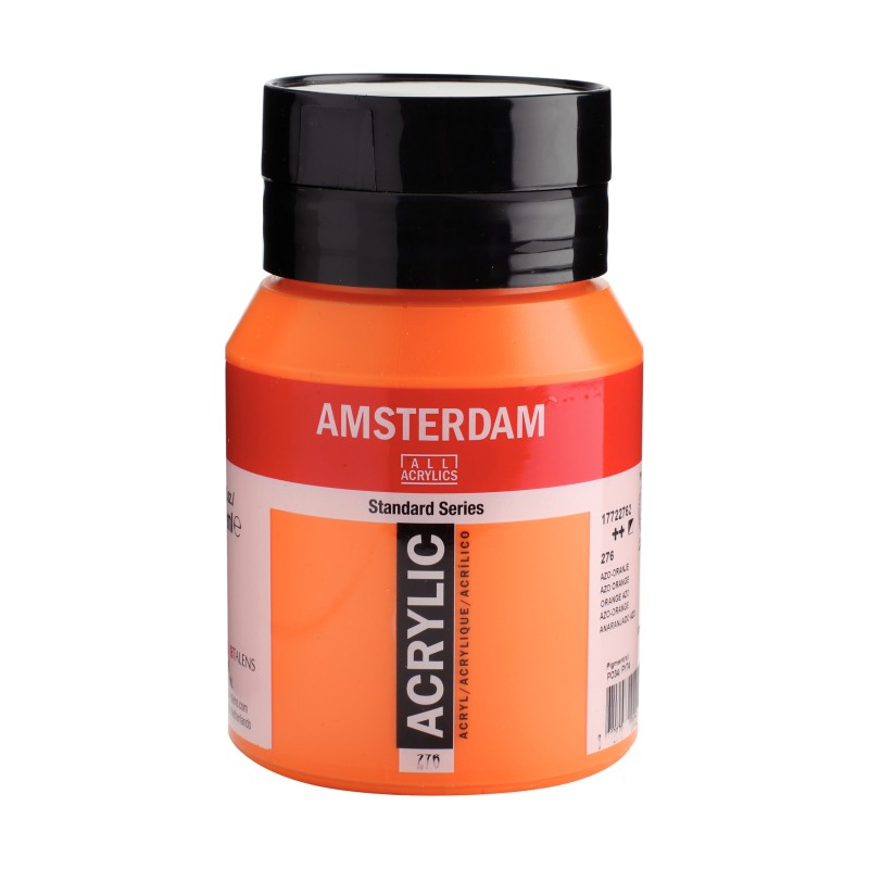 Pintura acrílica Amsterdam - Anaranjado Azo nº 276