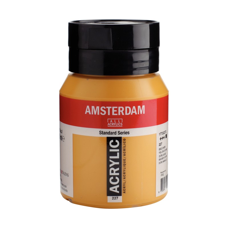 Pintura acrílica Amsterdam - Ocre amarillo nº 227
