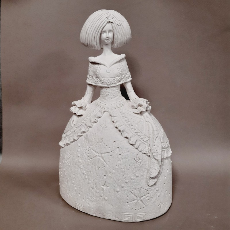 MENINA DE ESCAYOLA - MENINA GRABADA 30 CM
