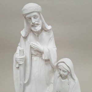 Figura de escayola de la Sagrada Familia