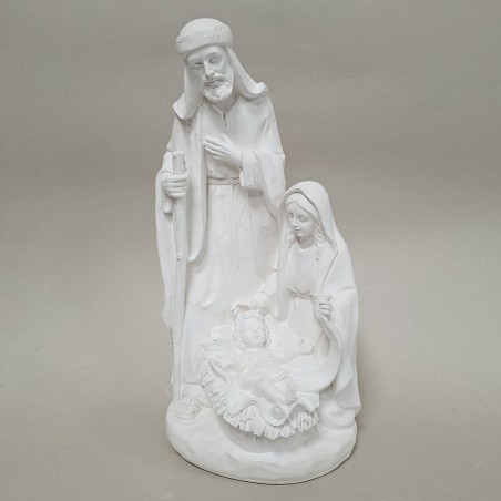 Figura de escayola de la Sagrada Familia