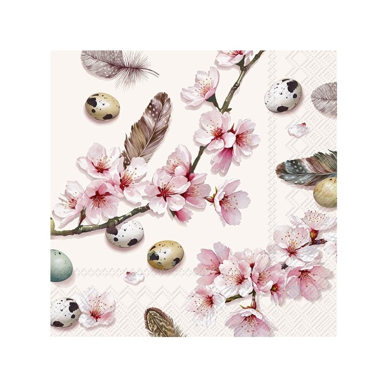 Paquete de 20 Servilletas decoupage beautiful sakura IHR | TOPAZ