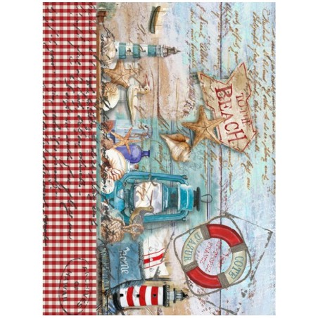 PAPEL DE ARROZ CADENCE NAUTICA 30x41 CM