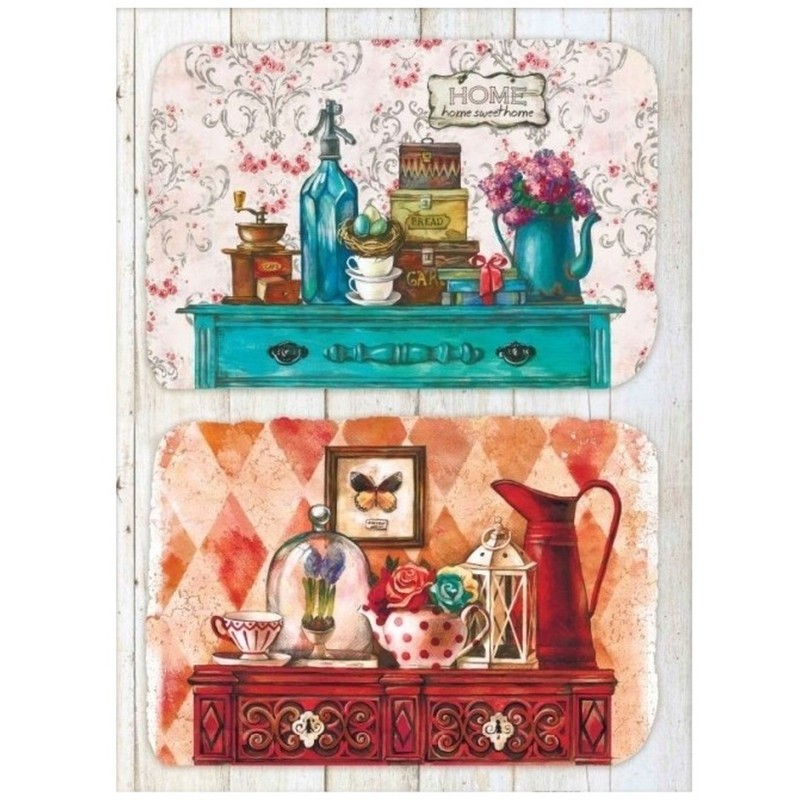 PAPEL DE ARROZ CADENCE HOME SWEET HOME 30x41 CM